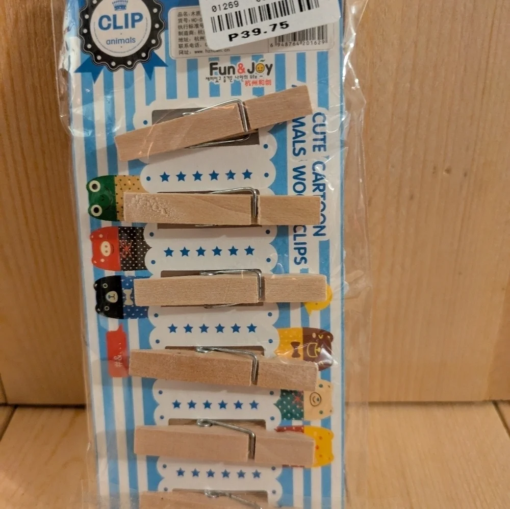 Animal Clip Set - Multicolor NWT